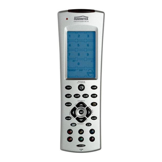 Marmitek EASYTOUCH25 Owner's Manual