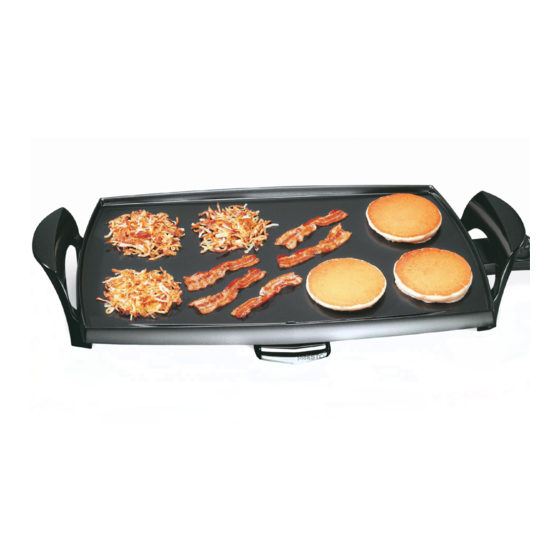 Presto 7030 Cool Touch Electric Griddle