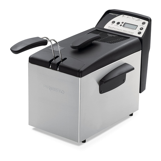 PRESTO DIGITAL PROFRY 5462 INSTRUCTIONS MANUAL Pdf Download ManualsLib