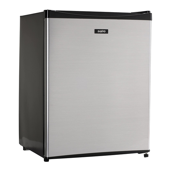 sanyo mini fridge 2.4 cu ft