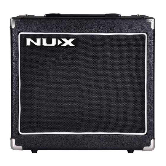 nux MIGHTY15SE Owner's Manual