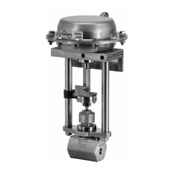 Flowserve Series 081000 User Instructions