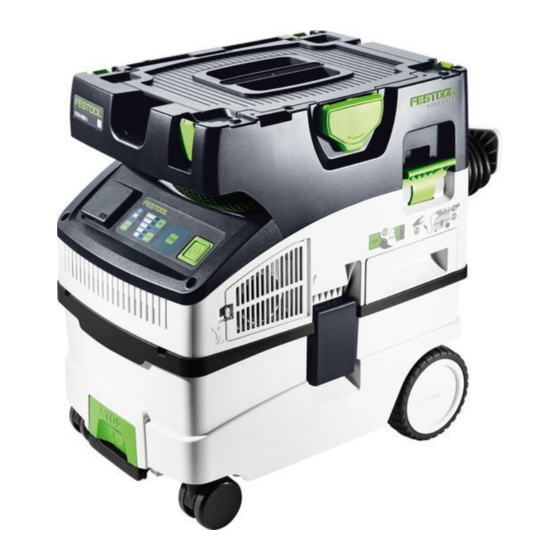 Festool CTM MIDI I Operating Manual