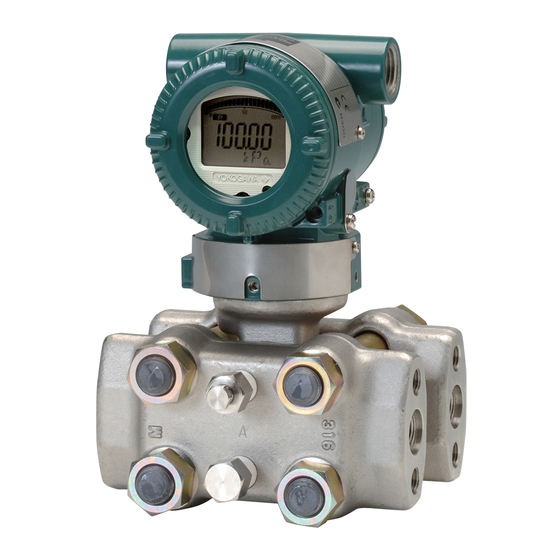 YOKOGAWA DP harp EJX Series User Manual