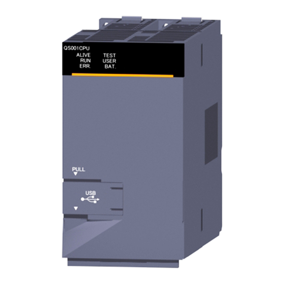 Mitsubishi MELSEC QS Series User Manual