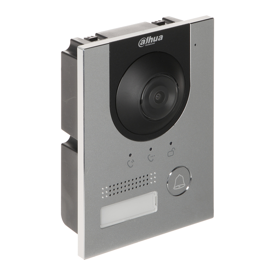 Dahua VTO2202F-P Quick Install Manual