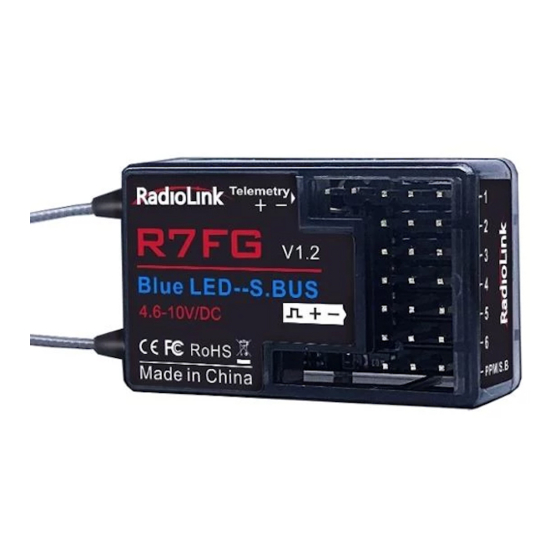 RadioLink R7FG Instruction Manual