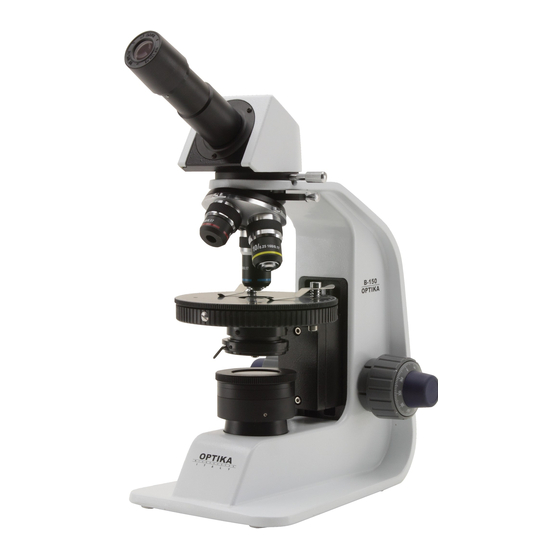 Optika B-150POL-M Instruction Manual