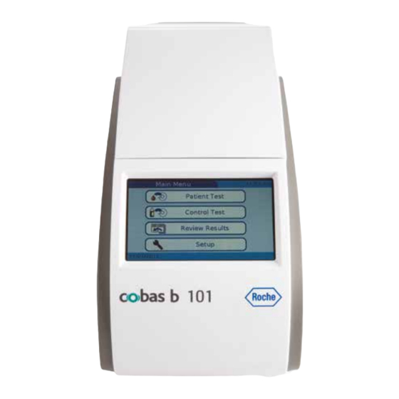 Roche Cobas B 101 Manuals | ManualsLib