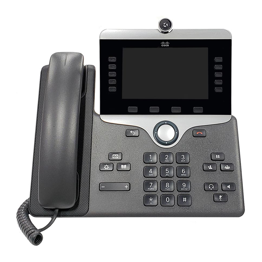 Cisco 8845 - IP Phone Quick Start Guide | ManualsLib