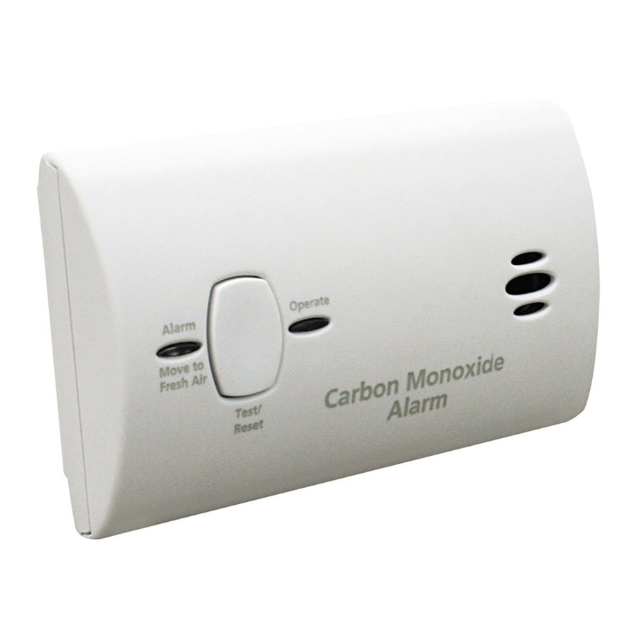 Kidde KN-COB-LP2 - Carbon Monoxide Alarm Manual | ManualsLib