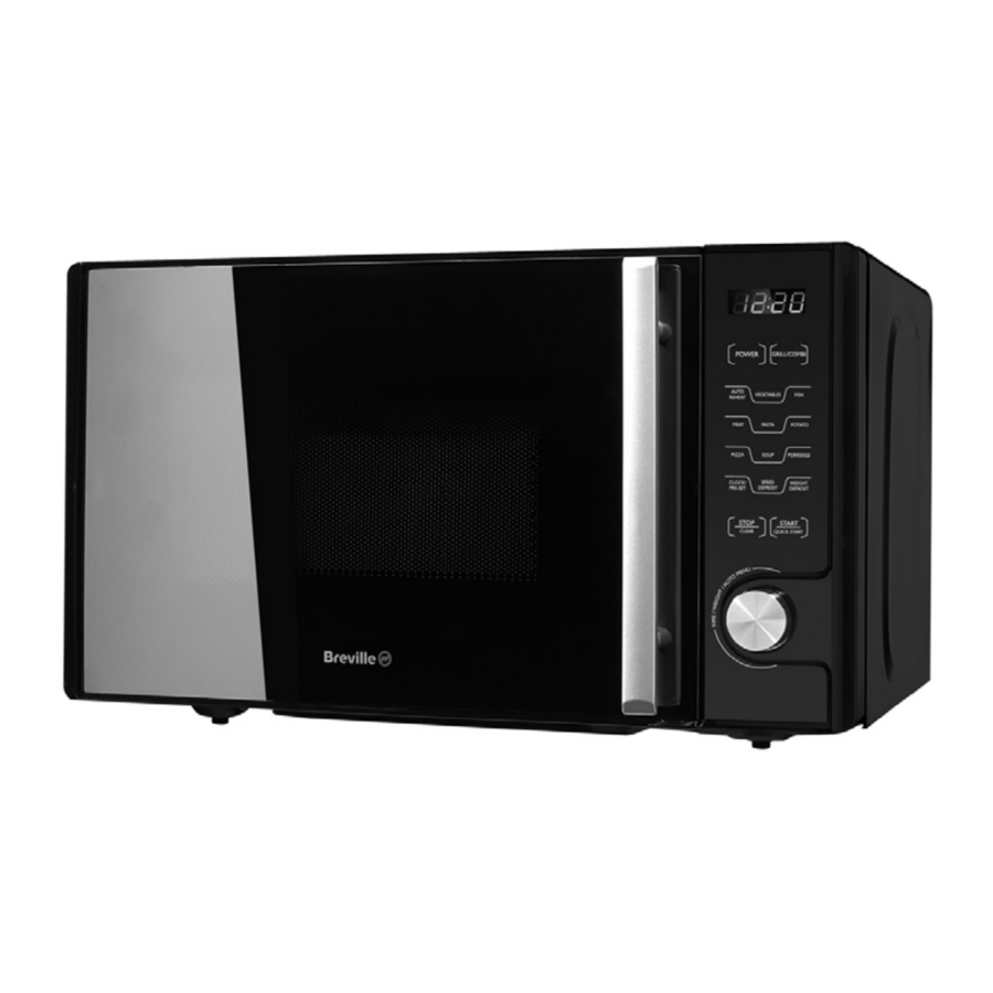 Breville VMW176 Microwave Oven with Grill Manual ManualsLib