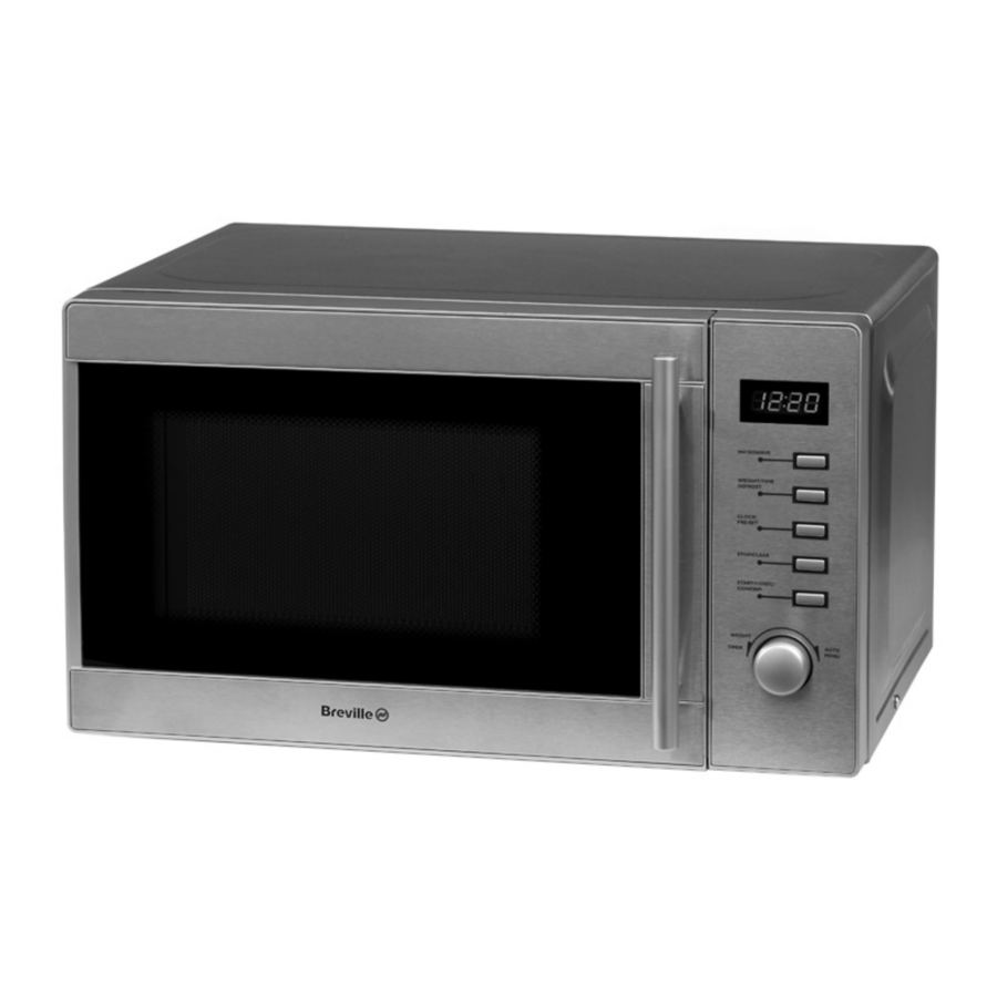 Breville VMW202 Microwave Oven Manual ManualsLib