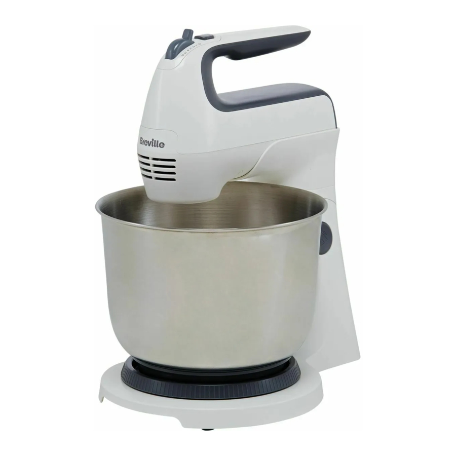 Breville VFM031 Hand and Stand Mixer Manual ManualsLib