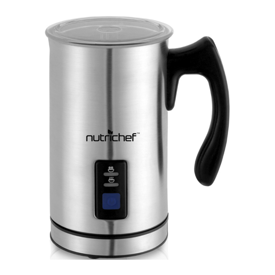 NutriChief PKMFR10 Milk Frother Manual ManualsLib