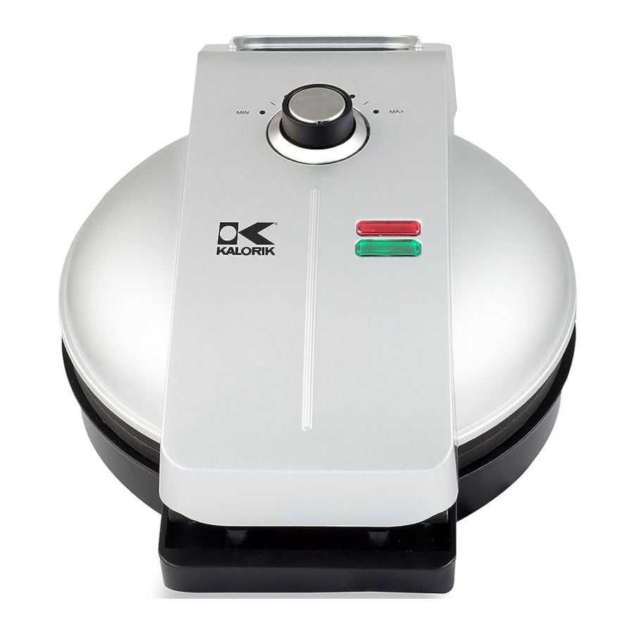 Kalorik WM 43981 Waffle Maker Manual ManualsLib