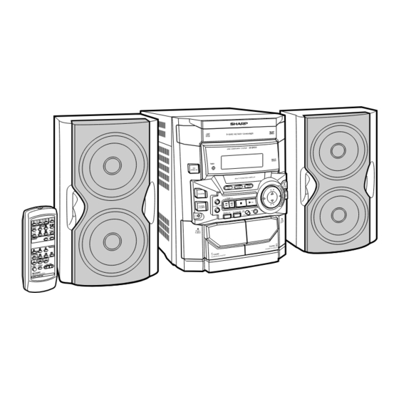 Sharp CD-BK133W Operation Manual