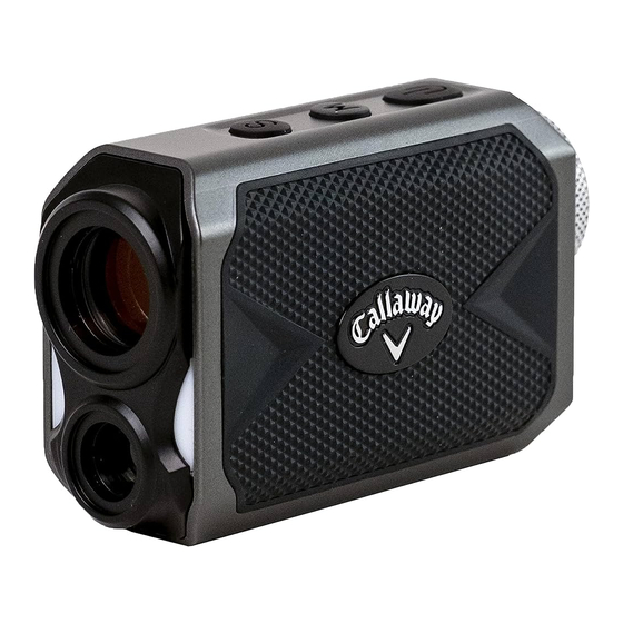 Callaway MICRO PRO Manual
