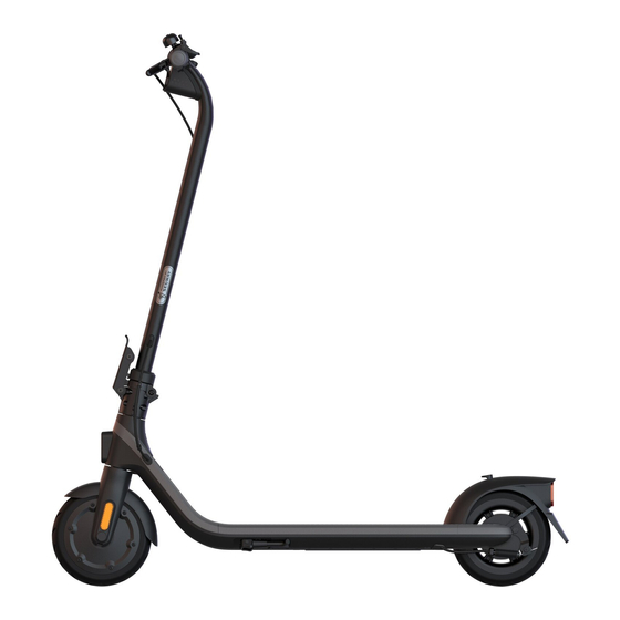 Ninebot KickScooter E2 User Instructions