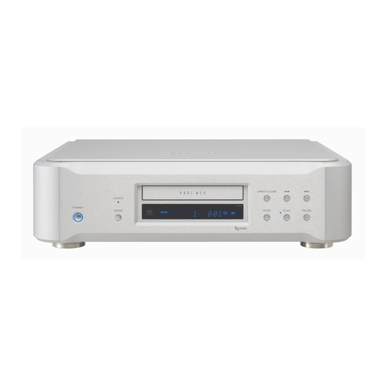 Esoteric  K-05 Specifications