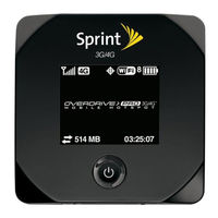 Sierra Wireless Sprint Overdrive Pro 3G/4G Get Started