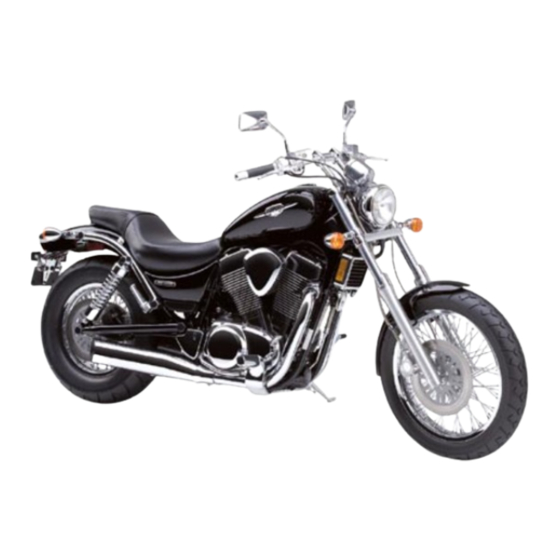 Suzuki VS1400 Owner's Manual