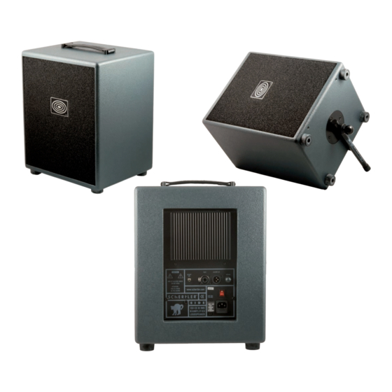 Schertler SIDE 180W Instruction Manual