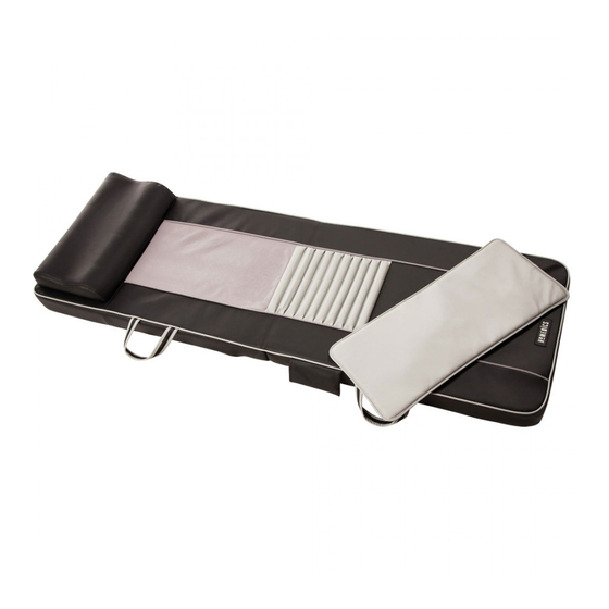 HoMedics TONY LITTLE'S DESTRESS TOTAL BODY SHIATSU PLUS BM-SV100HTL Instruction Manual And  Warranty Information