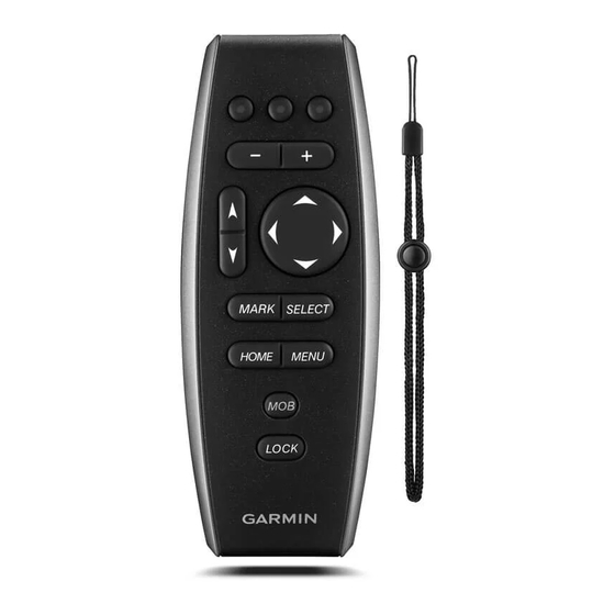 Garmin RF Remote Owner's Manual