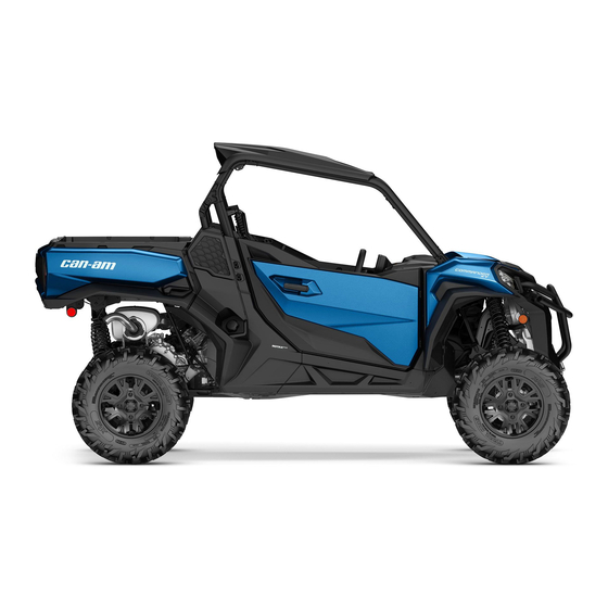 BRP Can-Am COMMANDER 2021 Series Operator's Manual