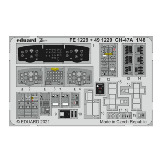 Eduard zoom CH-47A Quick Start Manual