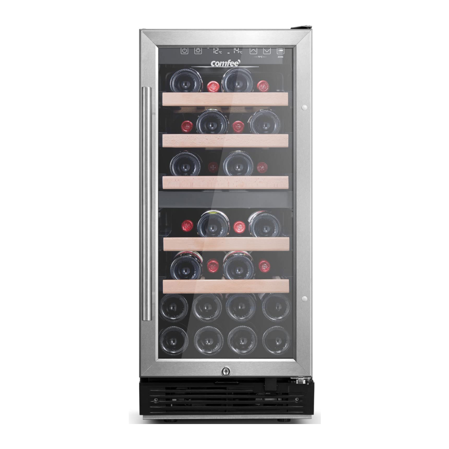 Comfee CRW28B7AST 28 Bottle Builtin Wine Cooler Manual ManualsLib