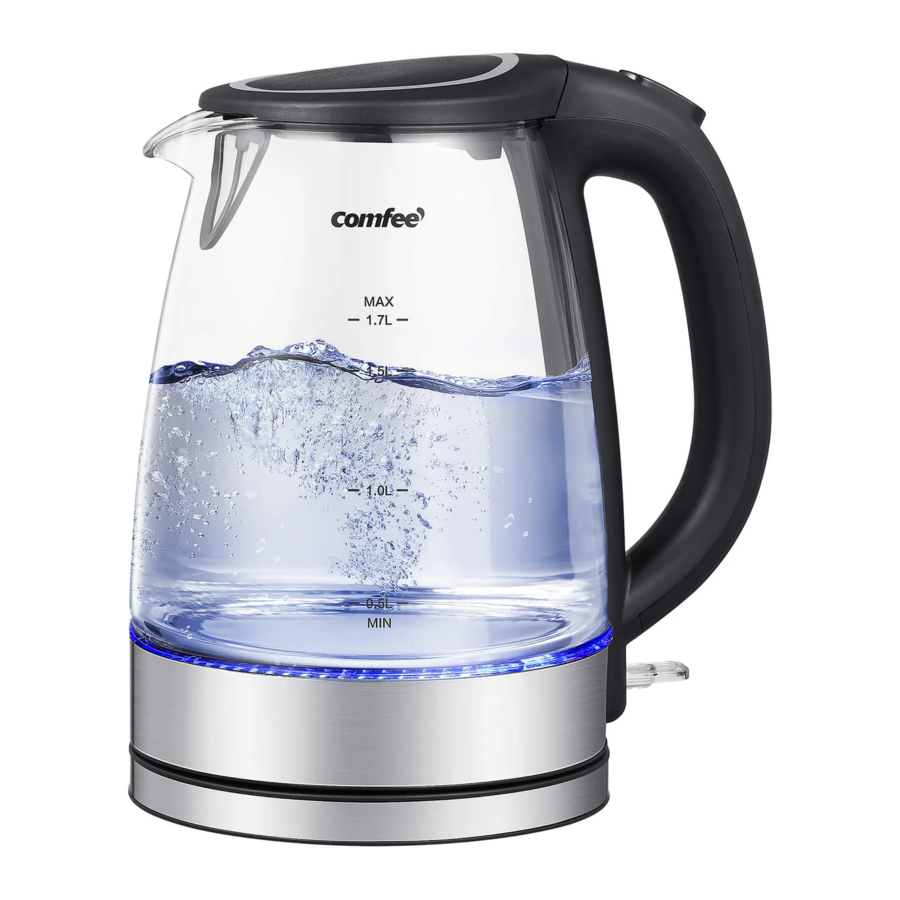 Comfee CEKG003 1.7L Glass Electric Kettle Manual ManualsLib
