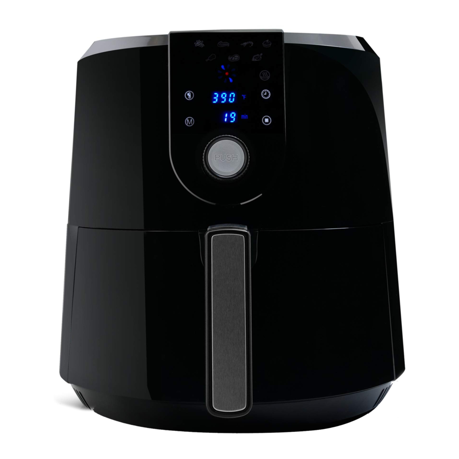 Cosmo COS55AFDKB Air Cooker Manual ManualsLib