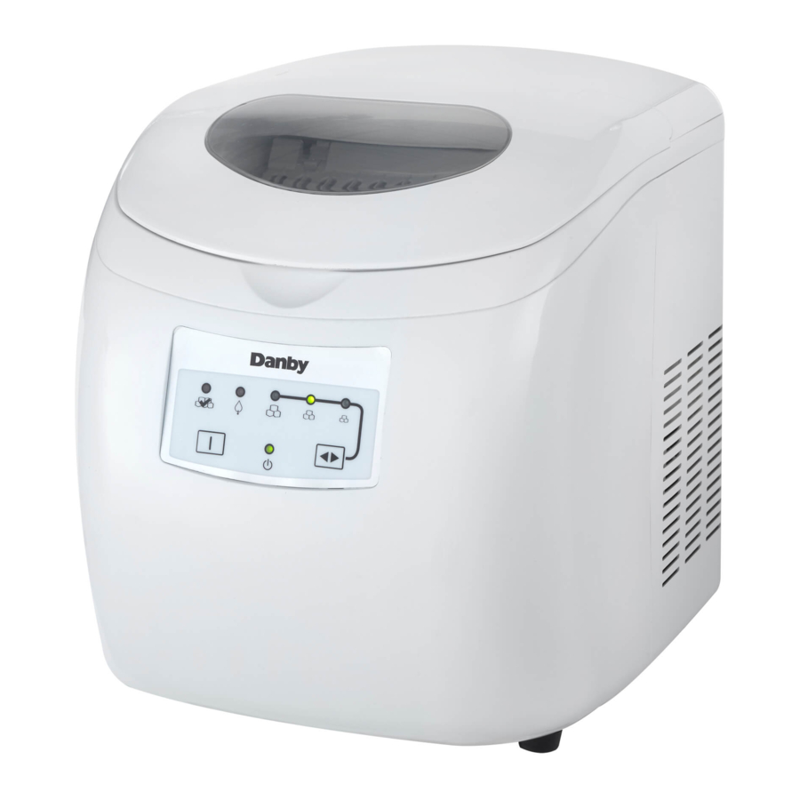 Danby DIM2500WDB 25 lbs. Countertop Ice Maker Manual ManualsLib