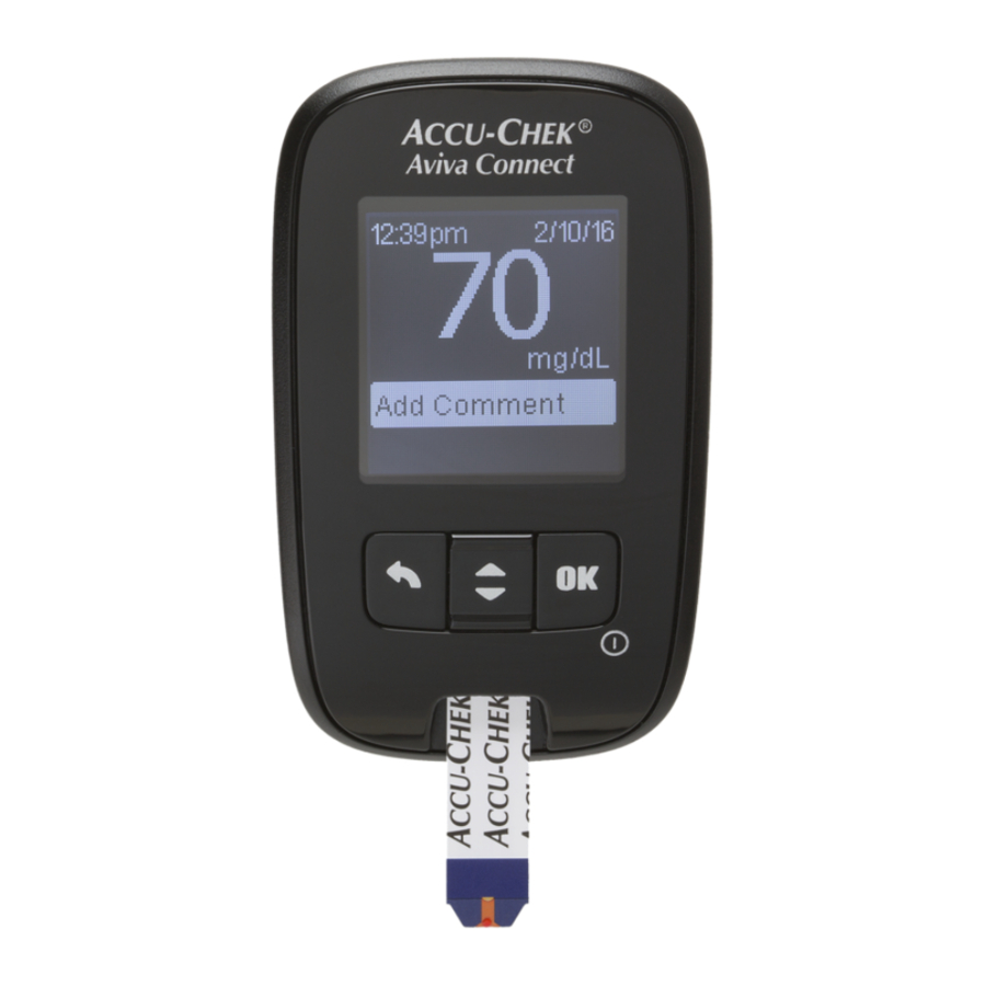 Accu-Chek Aviva Connect - Blood Glucose Monitoring System Quick Start ...