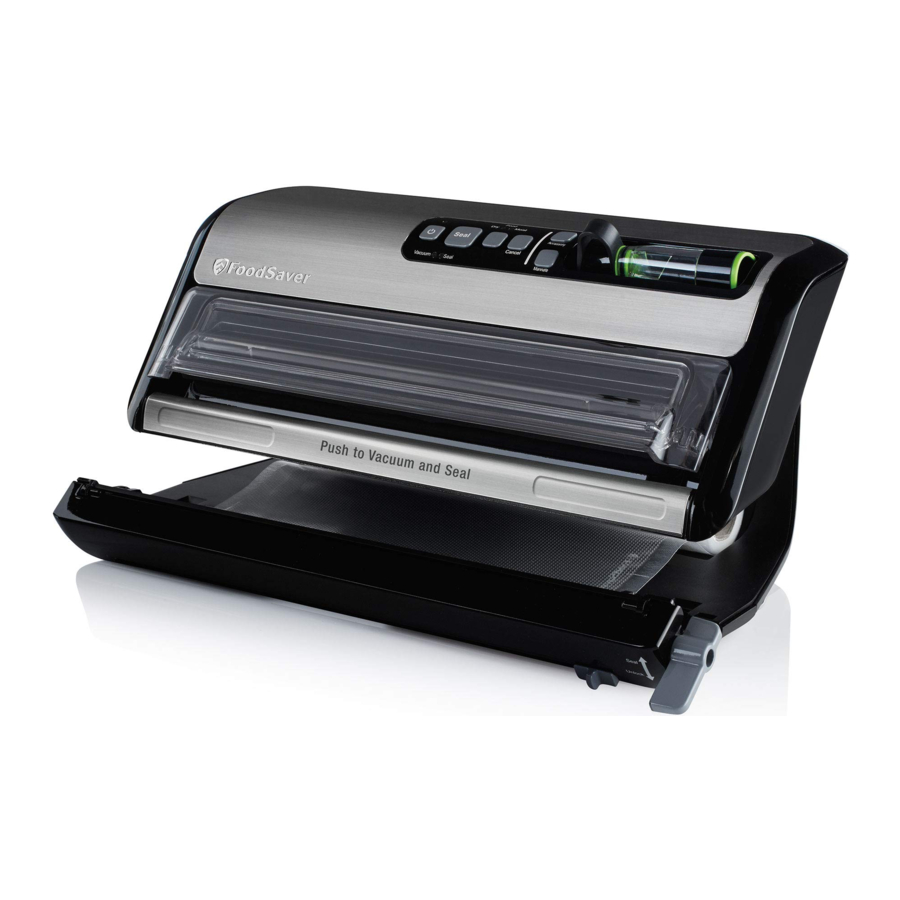 FoodSaver FM5200 & FM5300 Series Vacuum Sealer Manual ManualsLib