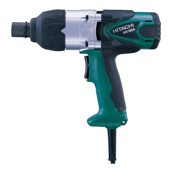 Hitachi Koki WR 16SA Manuals