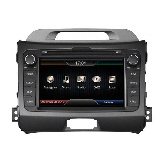 ESX VN710 KI-SPORTAGE Installation Manual