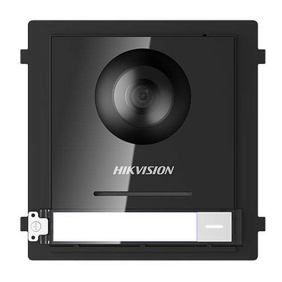 HIKVISION DS-KD8003-IME2 Configuration Manual