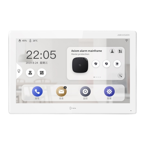 HIKVISION DS-KH9510-WTE1 Configuration Manual
