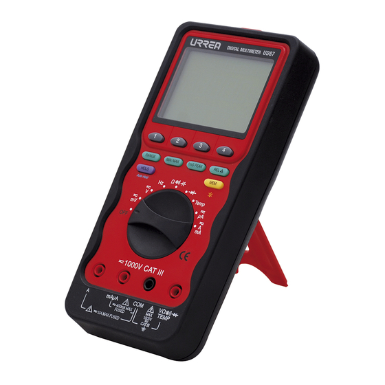 Urrea UD87 User Manual And Warranty