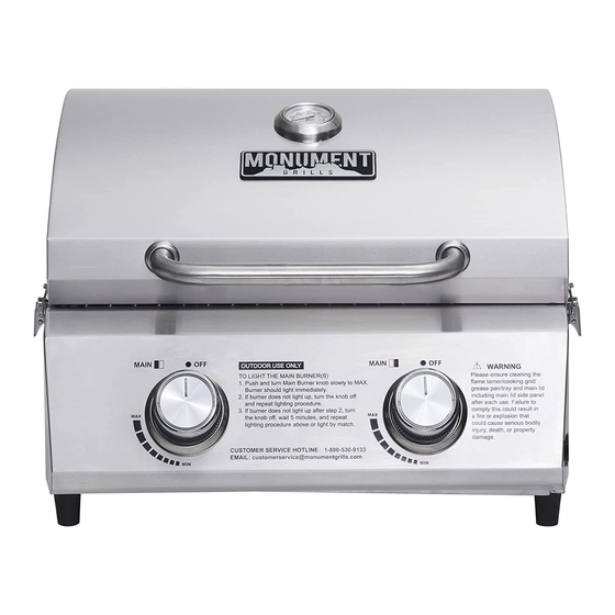 Monument Grills 13742 Assembly & Operating Instructions