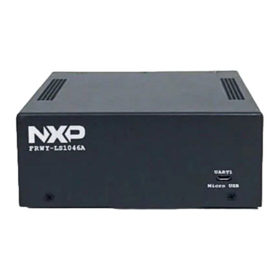 NXP Semiconductors Layerscape FRWY-LS1046A Getting Started Manual
