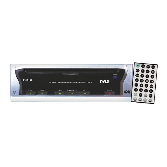 Pyle PLD-136 Operational Manual