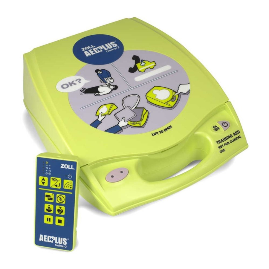 ZOLL AED PLUS Trainer 2 Automated External Defibrillator Manual