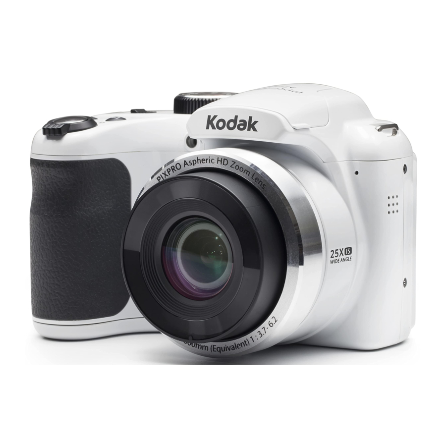 Kodak PIXPRO AZ252 16 MP Digital Camera Quick Start Guide ManualsLib