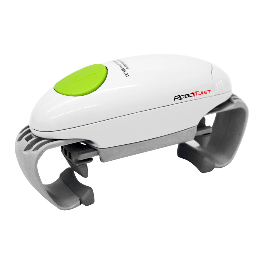 Emson RoboTwist 1014FEQ - Electric Jar Opener Manual | ManualsLib