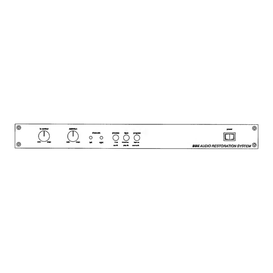 BBE ARS User Manual