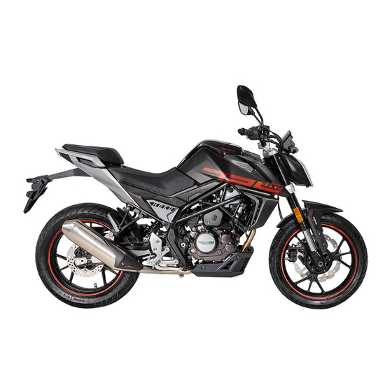 SWM Hoku 125 Quick Reference Manual